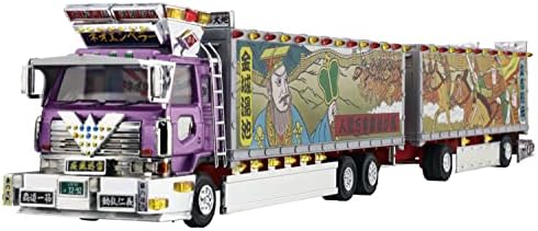 青島文化教材社 1/32 バリューデコトラシリーズ No.30 二代目鮫肌慕情 大型タンクローリートレーラー プラモデル Amazon | 青島文化教材社 1/32 バリューデコトラシリーズ No.30