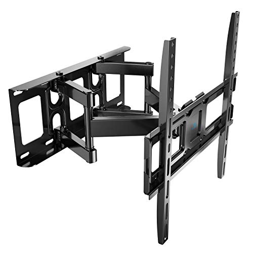 PERLESMITH 壁掛けテレビ金具 26～65インチ対応 フルモーション式 耐荷重45kg tv壁掛け金具 テレビア