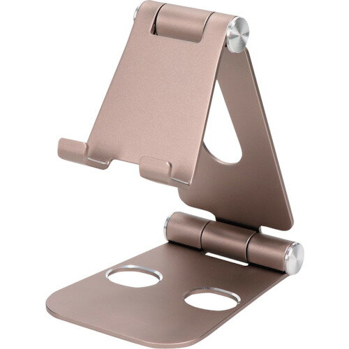 MOT-SPSTD02-GY アルミスタンド スマートフォン タブレット対応 グレー