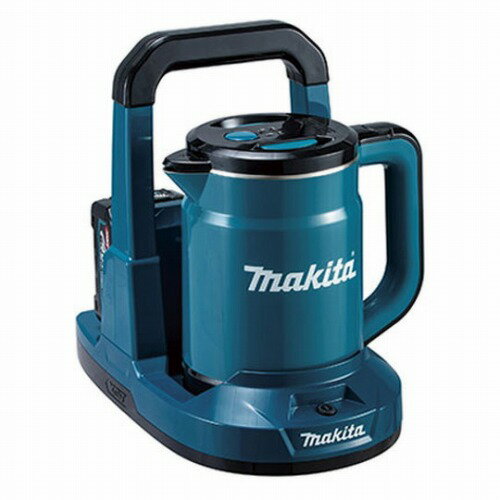 マキタ　湯沸かし器 ハンドル付き 青 マキタ 【正規店】 充電式ケトル KT360DZ/W (青・白) (バッテリ
