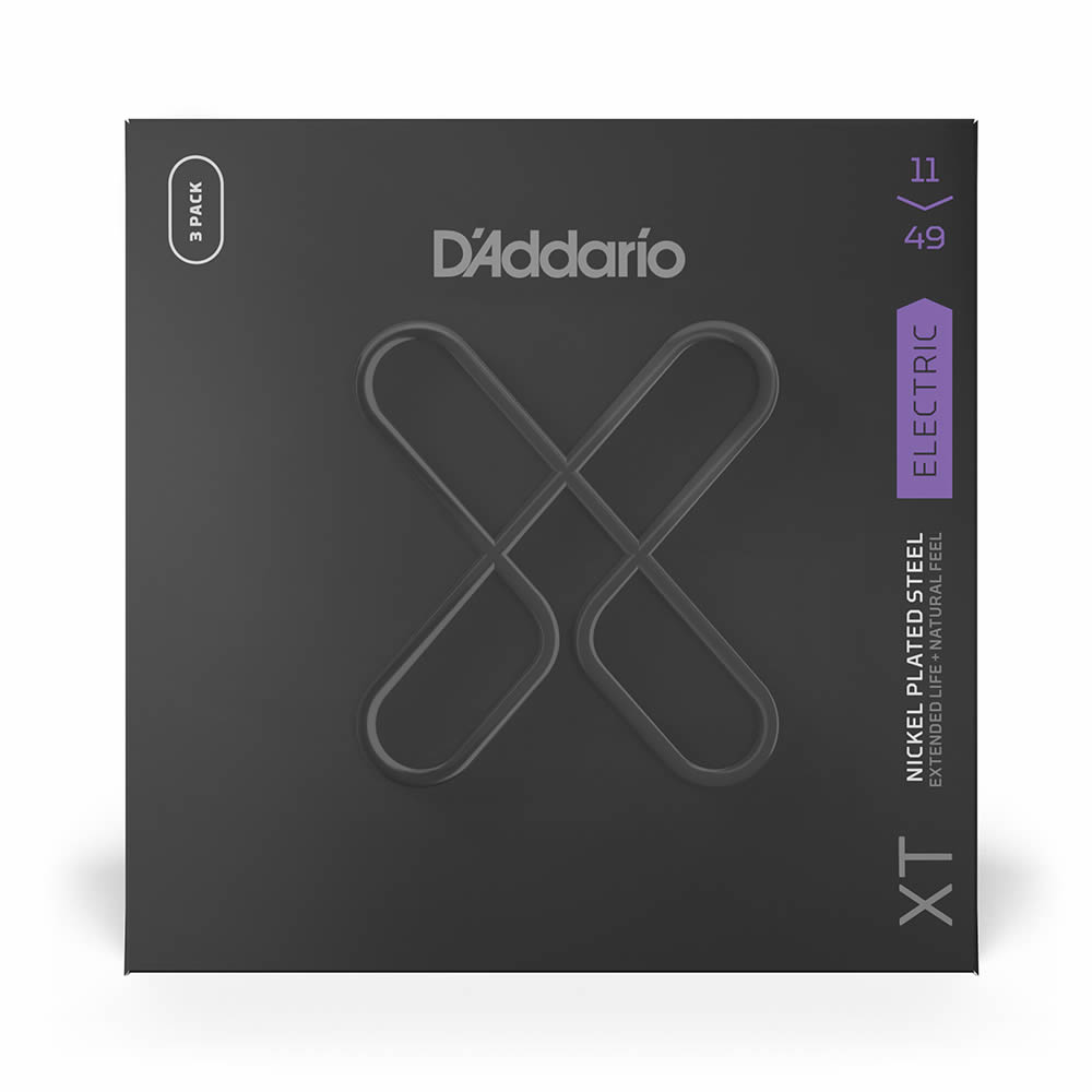 ダダリオ エレキギター弦 3セットパック Medium XTE1149-3P D’Addario XT NICKEL