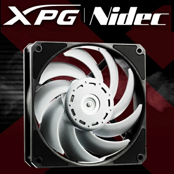 ADATA エイデータ ケースファンx2 120mm /2150RPM XPG VENTO PRO 120 PWM ブラック VENTOPRO120PWM-BKCWWX2 VENTOPRO120PWMBKCWWX