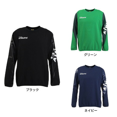 長袖 サッカー 練習着 アスレタ サッカーウェア プラクティスシャツ