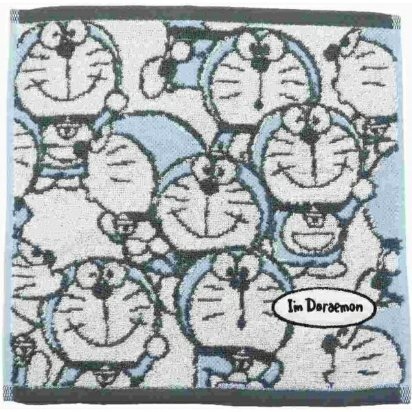 Ｉ’ｍ　ｄｏｒａｅｍｏｎ　カラーズブルー　ミニタオル