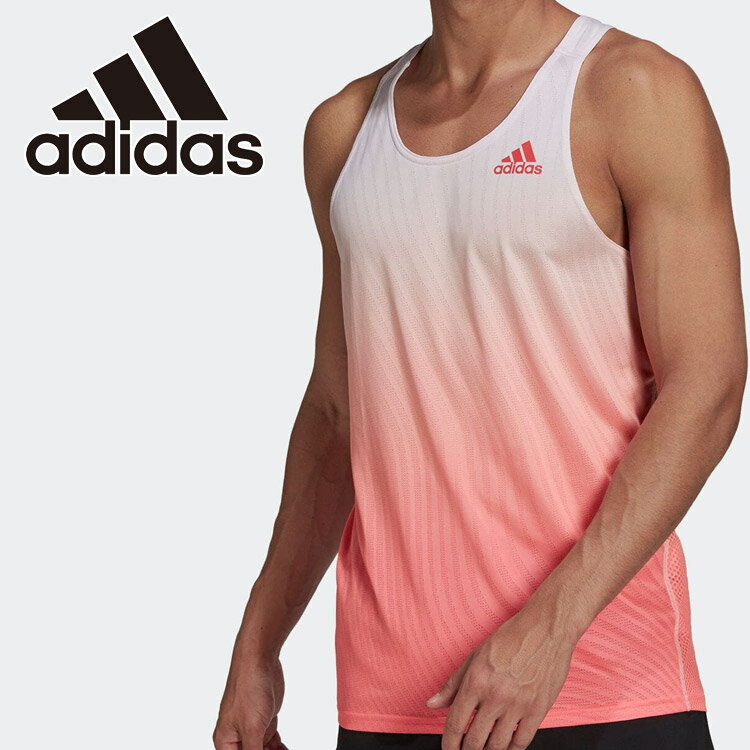 楽天市場】アディダス M ADIZERO シングレット DO844-HD9511 メンズ