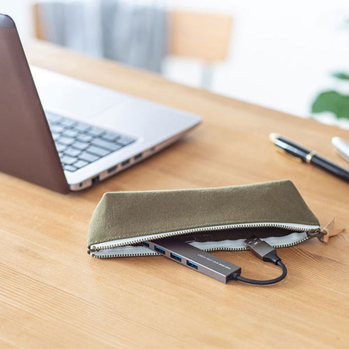 SANWA SUPPLY USB3.2 Gen1 4ポート スリムハブ USB-3H423SN