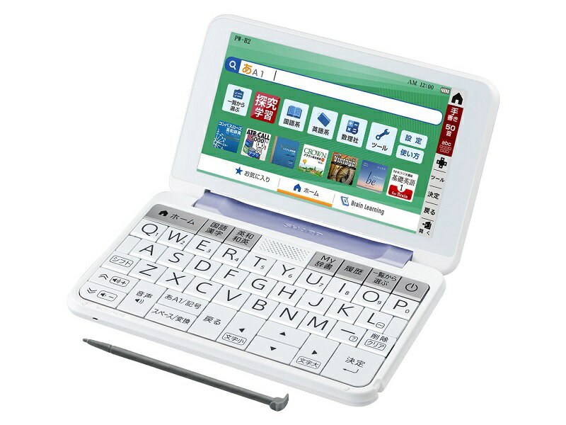 SHARP PW−SR4―N カラー電子辞書 楽天市場】シャープ SHARP カラー電子辞書 Brain PW-SR4-N
