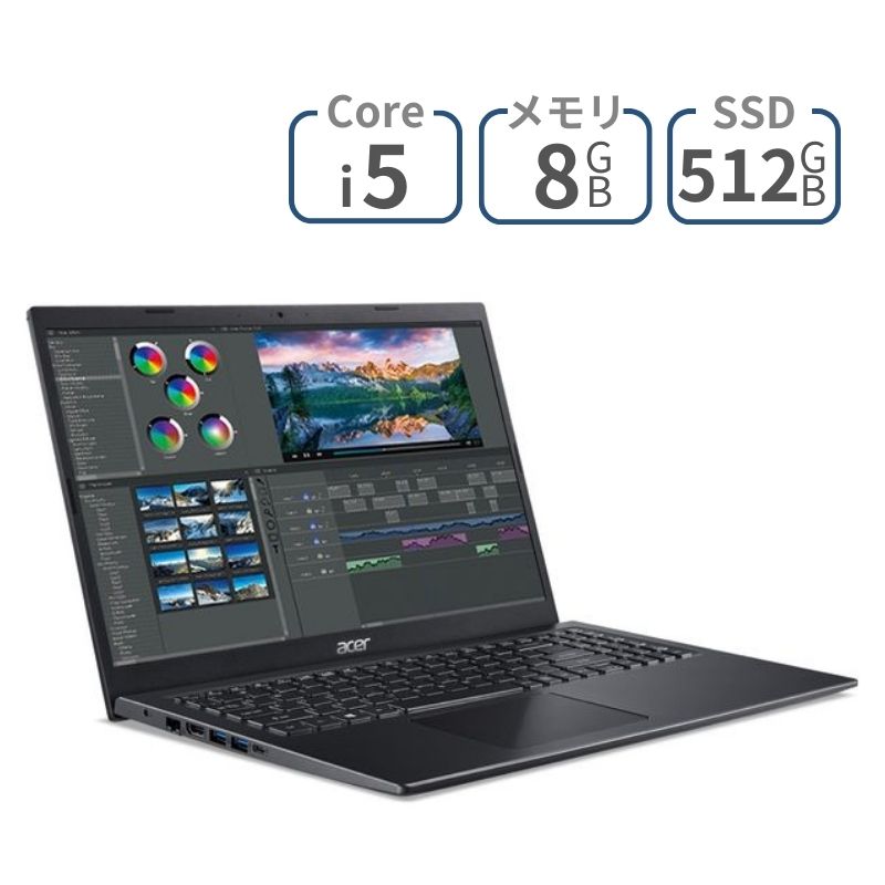 ノートパソコン M515UA スレートグレー M515UA-BQ296T ［15.6型