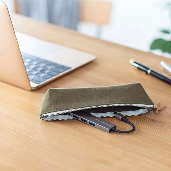 SANWA SUPPLY USB Type-C 4ポートスリムハブ USB-3TCH25SN