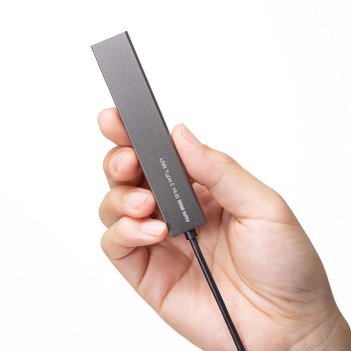 SANWA SUPPLY USB Type-C 4ポートスリムハブ USB-3TCH25SN