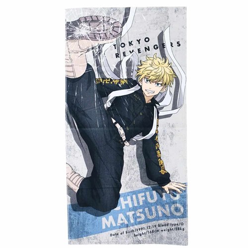 楽天市場】エンスカイ 東京リベンジャーズ ビジュアルバスタオル 5