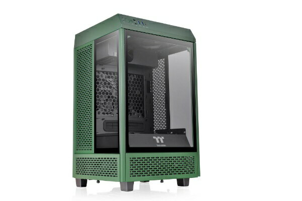 Thermaltake ミニタワー型PCケース The Tower 100 -Racing Green-