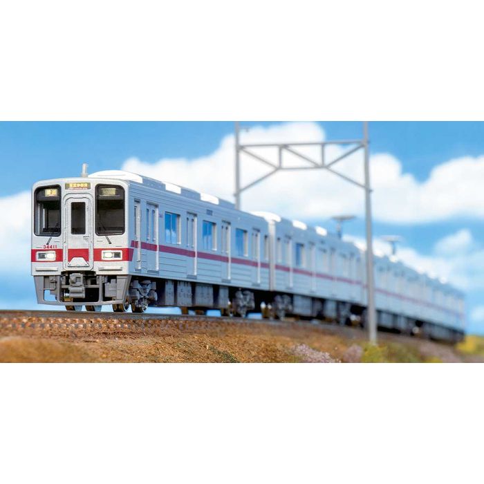 グリーンマックス 東急8500系8606編成 10両セット 東急8500系8606編成グリーンマックス完成品のクーラーキセ塗装と