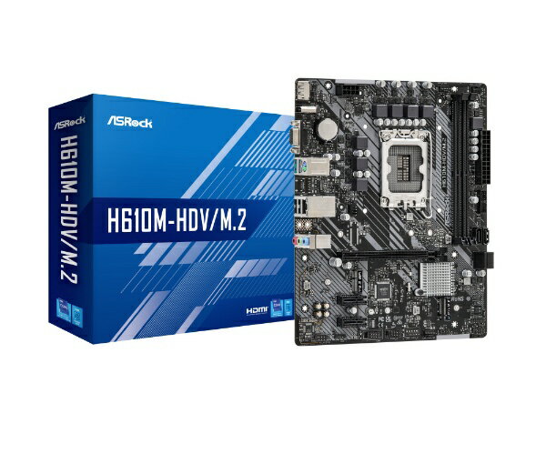 ASRock MicroATXマザーボード H610M-HDV/M.2