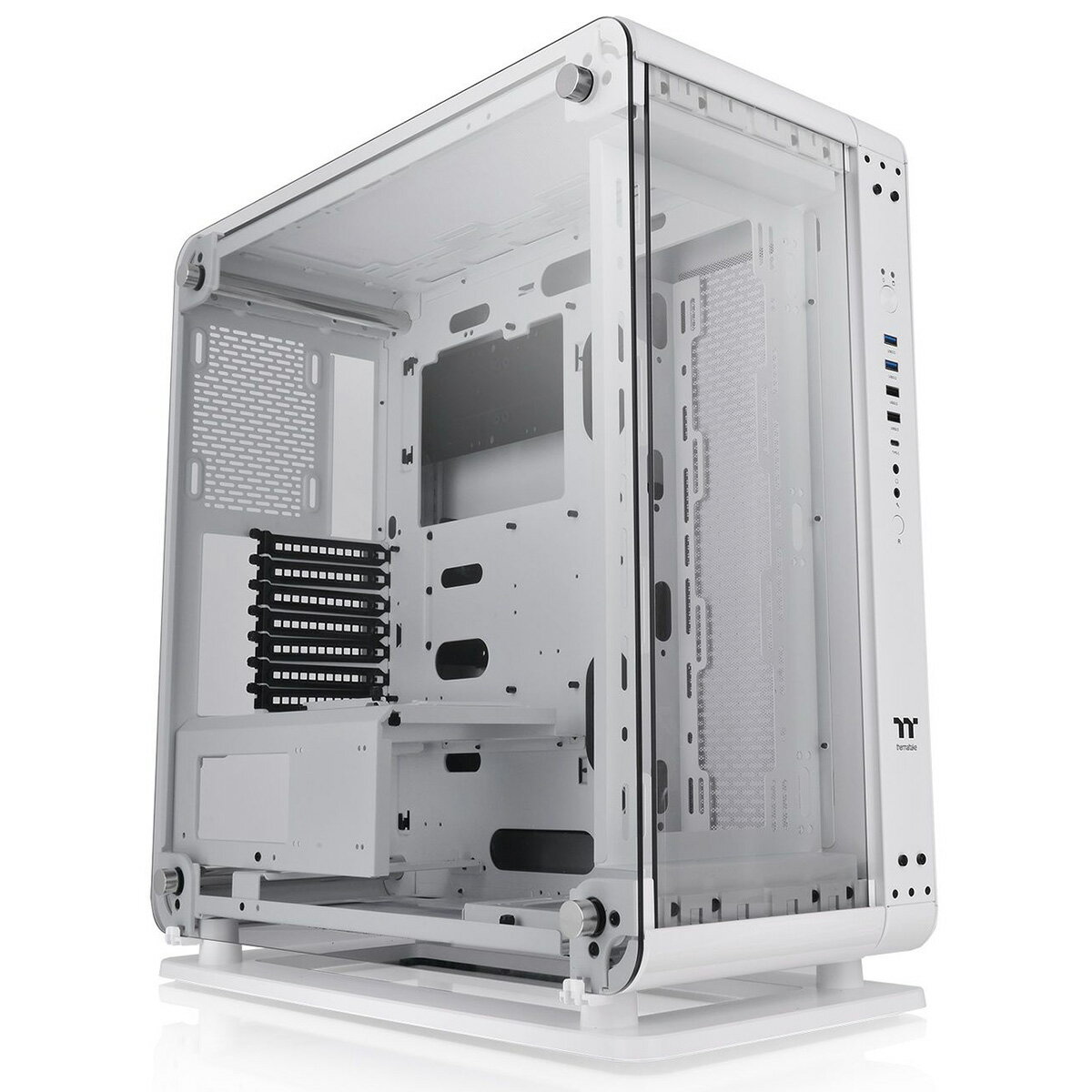 Thermaltake ミドルタワーPCケース Core P6 TG -Snow-
