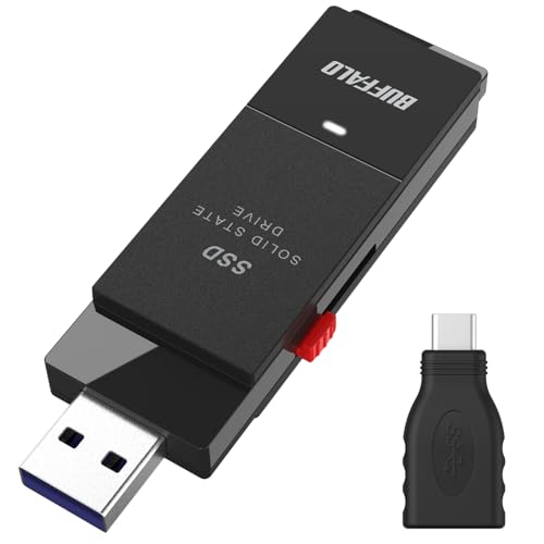 楽天市場】バッファロー BUFFALO 外付けSSD SSD-PUT1.0U3-BKC | 価格