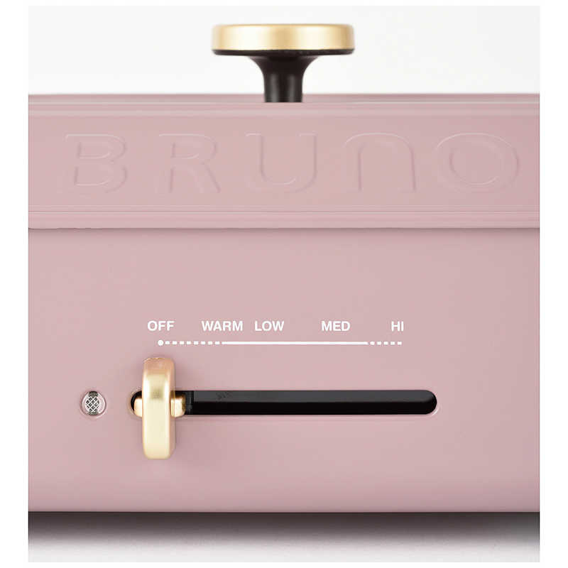 BRUNO コンパクトホットプレート シェルパープル BOE021-SPL
