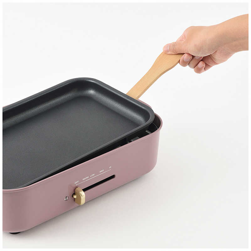 BRUNO コンパクトホットプレート シェルパープル BOE021-SPL