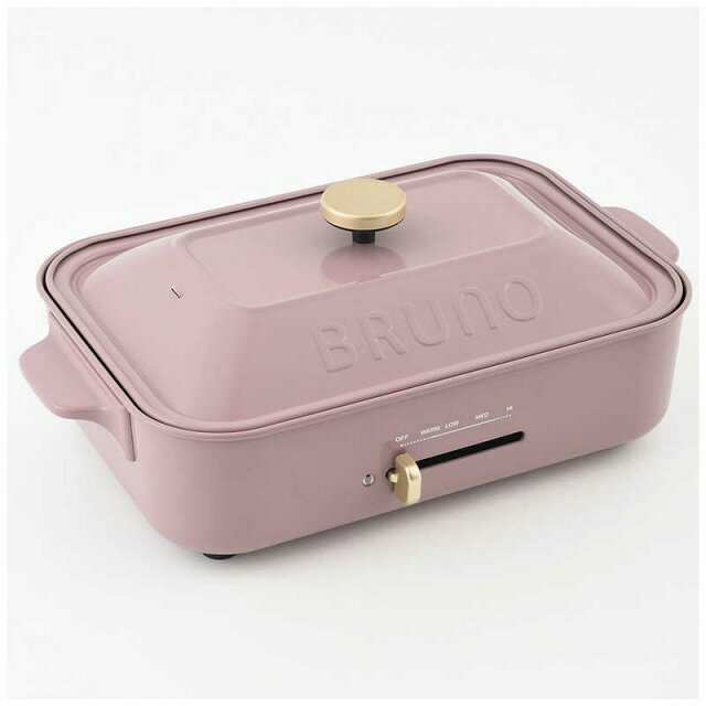 BRUNO コンパクトホットプレート シェルパープル BOE021-SPL