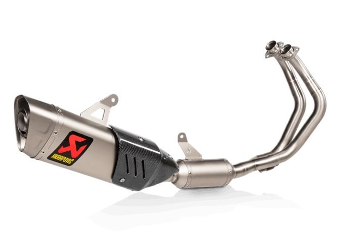 楽天市場】アクティブ YZF-R1 AKRAPOVIC エボリューションライン フル