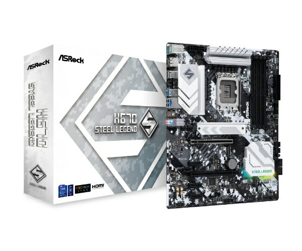 ASRock マザーボード H670 STEEL LEGEND