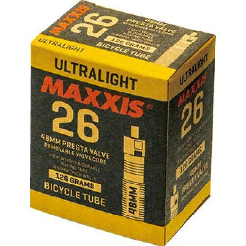 MAXXIS マキシス Ultra Light ウルトラライト BOX 仏式48mm 26×1.5-2.5 TIT13610