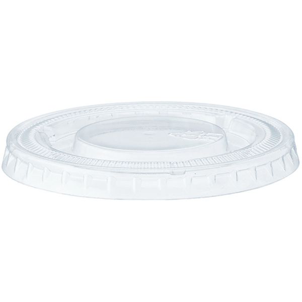 HEIKO 透明カップ A-PET 平フタ 62mm口径用 穴なし