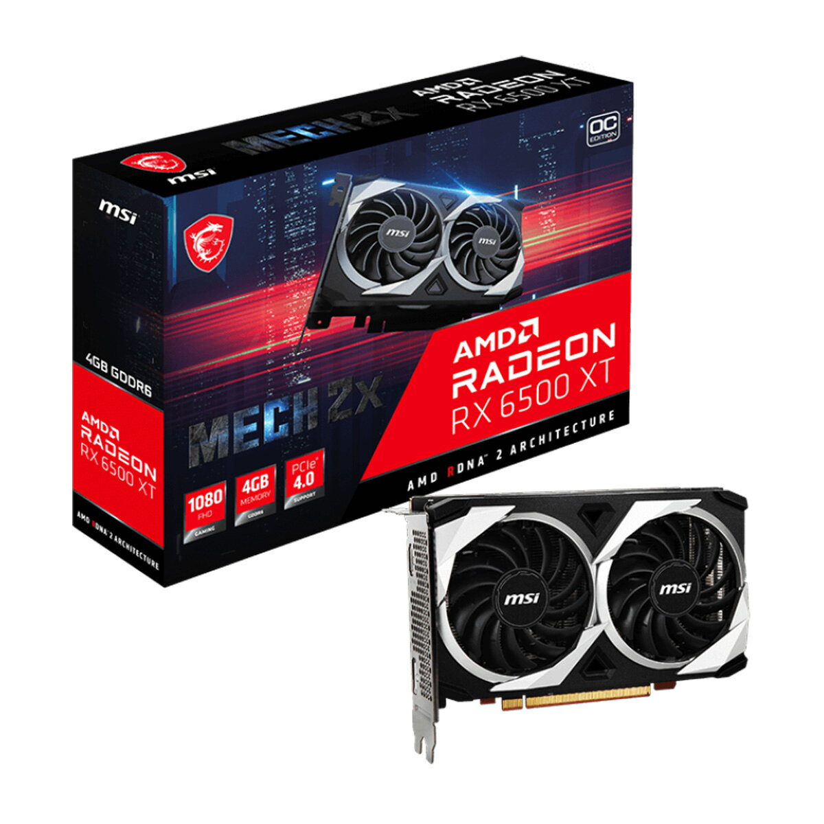 楽天市場】MSI グラボ Radeon RX 5500 XT MECH 8G PCIExp 8GB | 価格