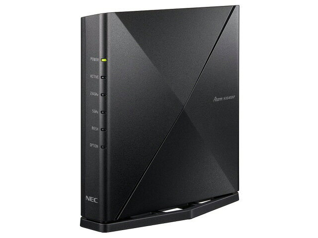 NEC 無線ルータ ブラック PA-WX5400HP