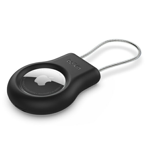 BELKIN AirTag用ワイヤー保護ケース ブラック MSC009BTBK