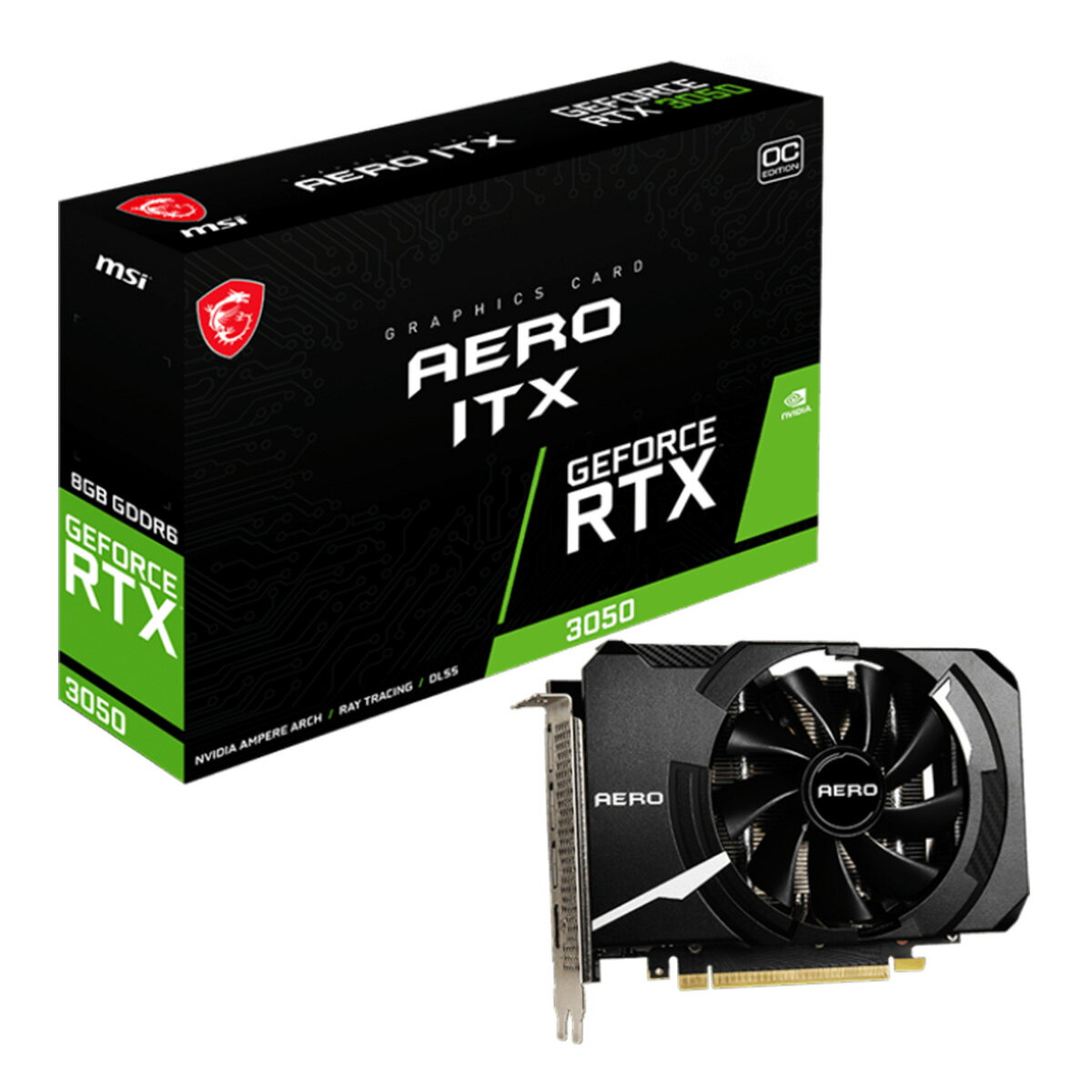 グラフィックボード　GG-RTX3050-E8GB/SF GG-RTX3050-E8GB/SF | NVIDIA GEFORCE RTX 3050 搭載 グラフィック