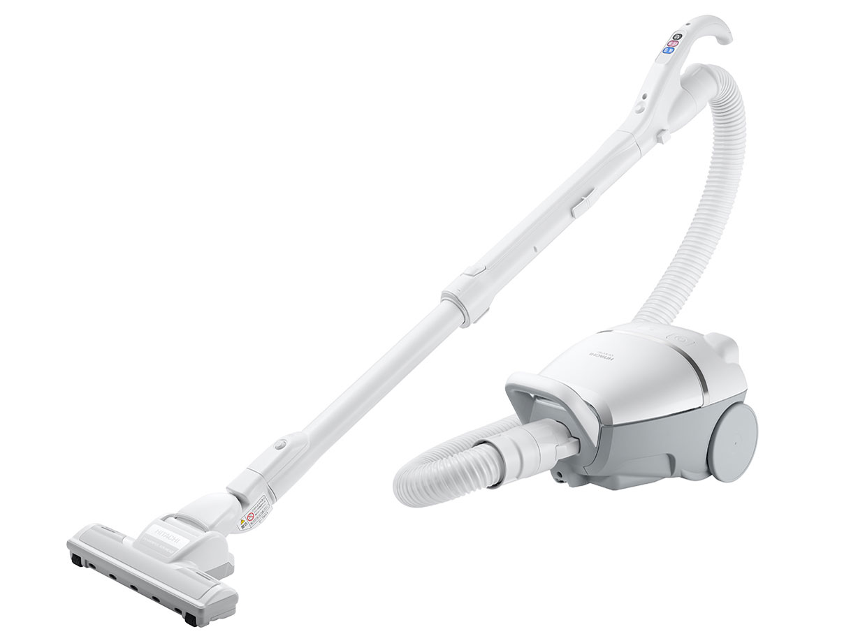 HITACHI 日立 CV-P500 紙パック式掃除機 2022年製 日立 掃除機 紙パック式 CV-P500 H グレー ハイパワー560W
