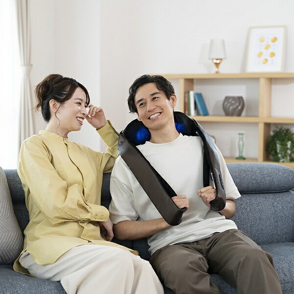 ドクターエア 3Dネックマッサージャープレミアム MN-05 BR