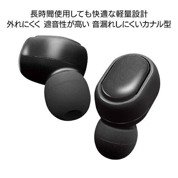 ラスタバナナ フルワイヤレスイヤホン ブラック RTWS04BK