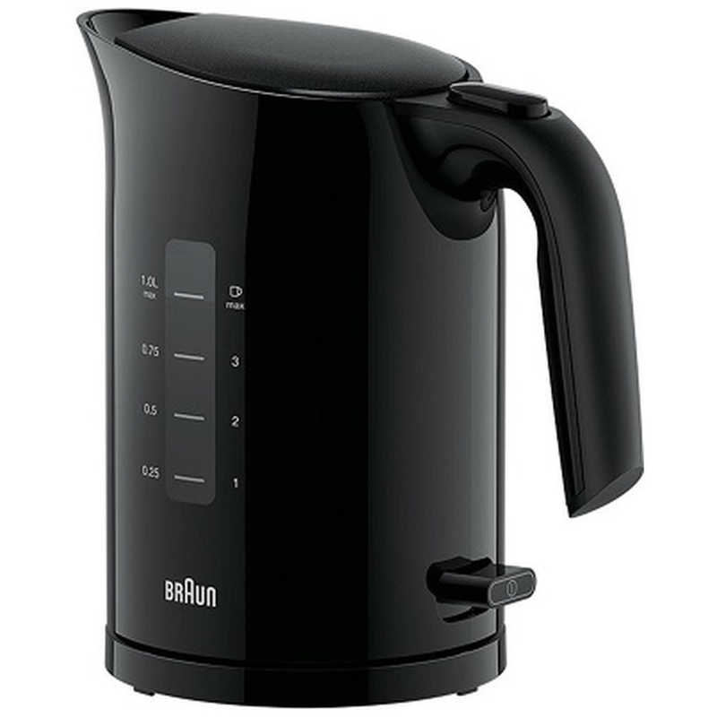 BRAUN 電気ケトル 1L ブラック WK304AJ-WK3000BK