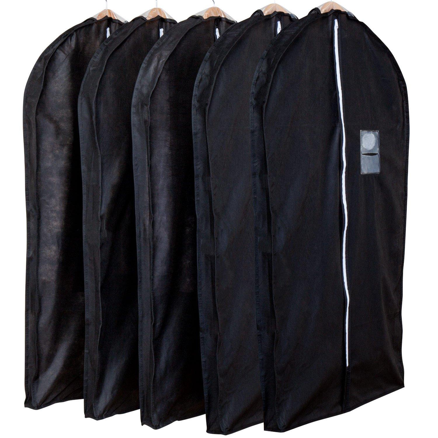 アストロ 洋服カバー スーツサイズ 黒 110-45