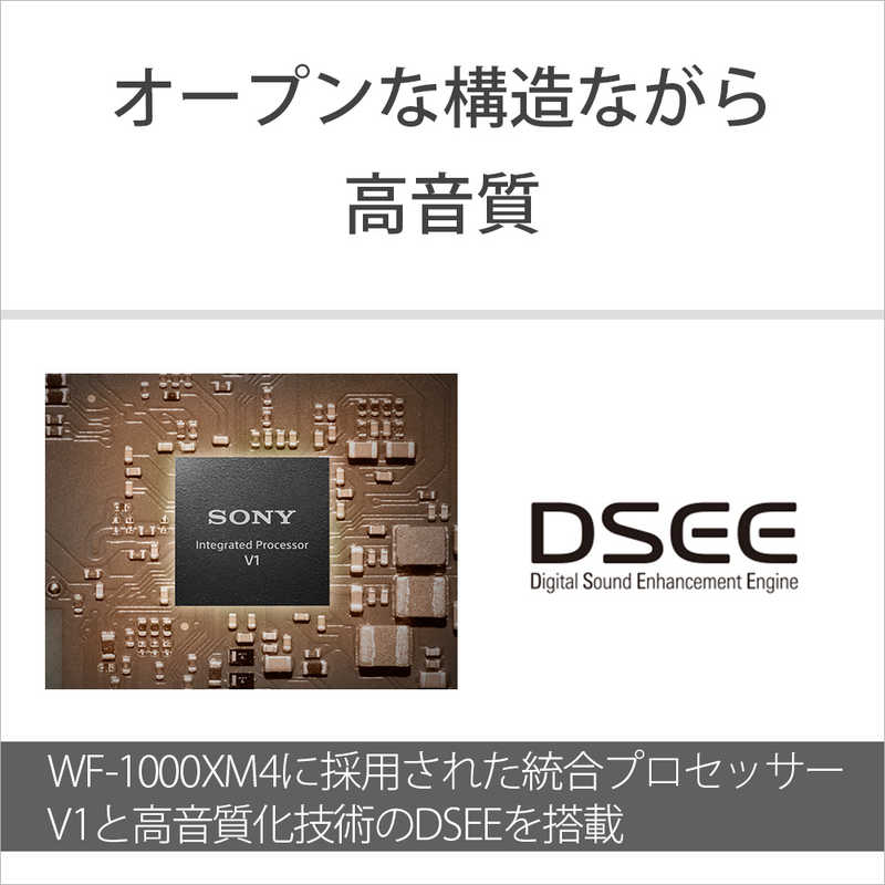 SONY ワイヤレスイヤホン LinkBuds ホワイト WF-L900 (W)