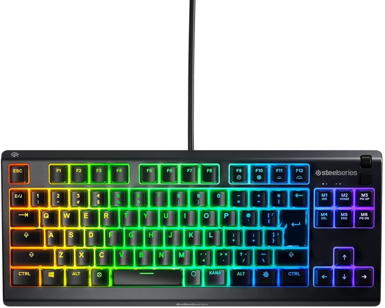 楽天市場】STEELSERIES ゲーミングキーボード APEX 3 TKL US | 価格