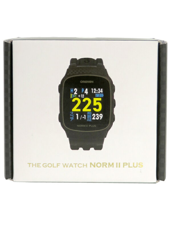 楽天市場】MASA グリーンオン G020B THE GOLF WATCH NORM II PLUS 