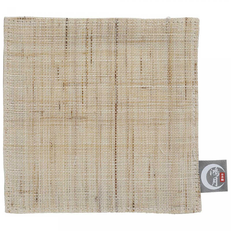 スケーター｜Skater 手織り麻コースター ナチュラル KOOCS1