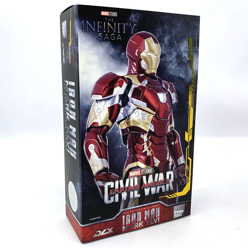 楽天市場】シビル・ウォー 1/6 アイアンマン・マーク46 ホットトイズ