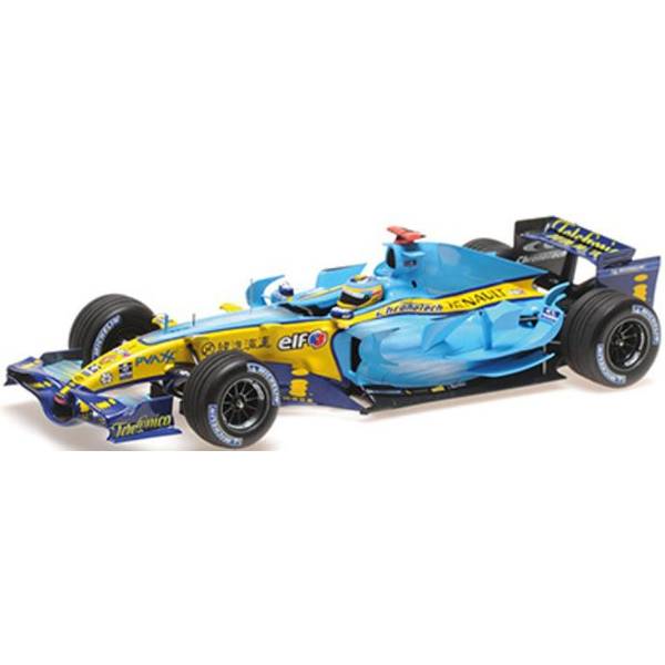 美品★2000年代に活躍したルノーF1ダイキャストモデル　1/18 楽天市場】ミニチャンプス 1/18 ルノー F1 チーム R25 フェルナンド