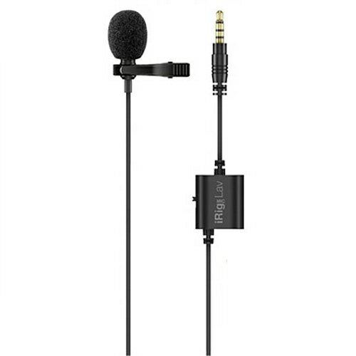 IKMULTIMEDIA｜アイ・ケー・マルチメディア IKM-OT-000055N ピンマイクx2 iRig Mic Lav 2 Pack Android/iOS φ3.5mmミニプラグ