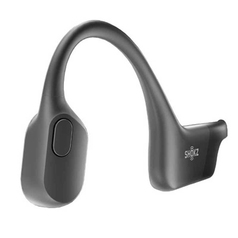 SHOKZ 骨伝導イヤホン OPENRUN COSMIC BLACK