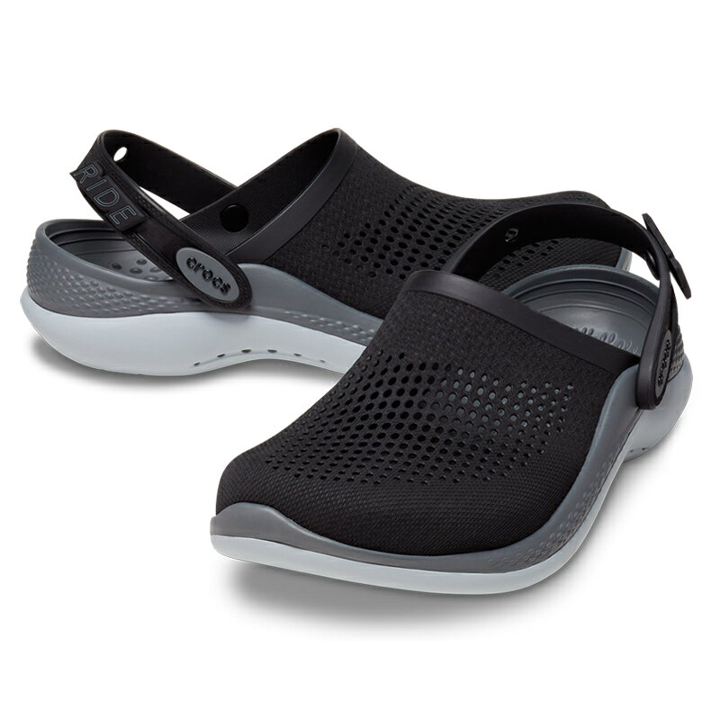 CROCS クロックス LITERIDE 360 CLOG ライトライド 360 クロッグ 25cm M7 Black/Slate Grey 206708