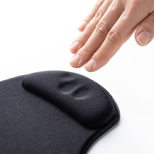 リストレスト付マウスパッド MPD-MU4BK