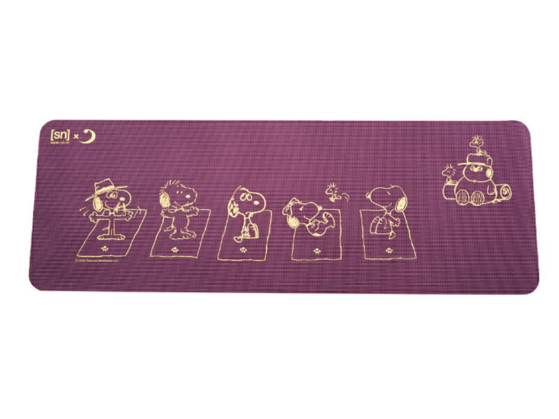 ピーナッツコラボ3 ヨガマット6mm ヨガワークス ピーナッツコラボ3 ヨガマット6mm ヨガワークス 水筒 スポーツ