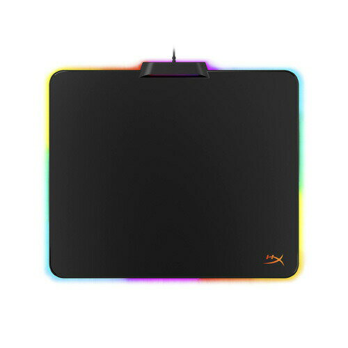 HYPERX ゲーミングマウスパッド 359.4x299.4x5.0mm USB-A接続 Fury Ultra RGB 4P5R1AA
