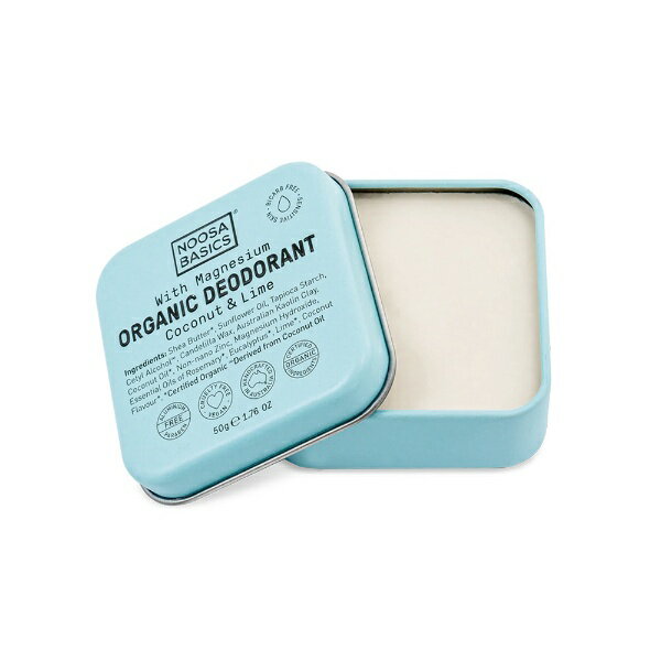 Ｏｒｇａｎｉｃ　Ｄｅｏｄｏｒａｎｔ　Ｃｒｅａｍ　ｗｉｔｈ　Ｍａｇｎｅｓｉｕｍ　／Ｂｉ−Ｃａｒｂ　Ｆｒｅｅ　−　Ｃｏｃｏｎｕｔ　＆　Ｌｉｍｅ