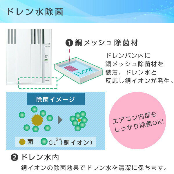 楽天市場】コロナ CORONA 窓用エアコン リララ 冷房専用 CW-1822R(W